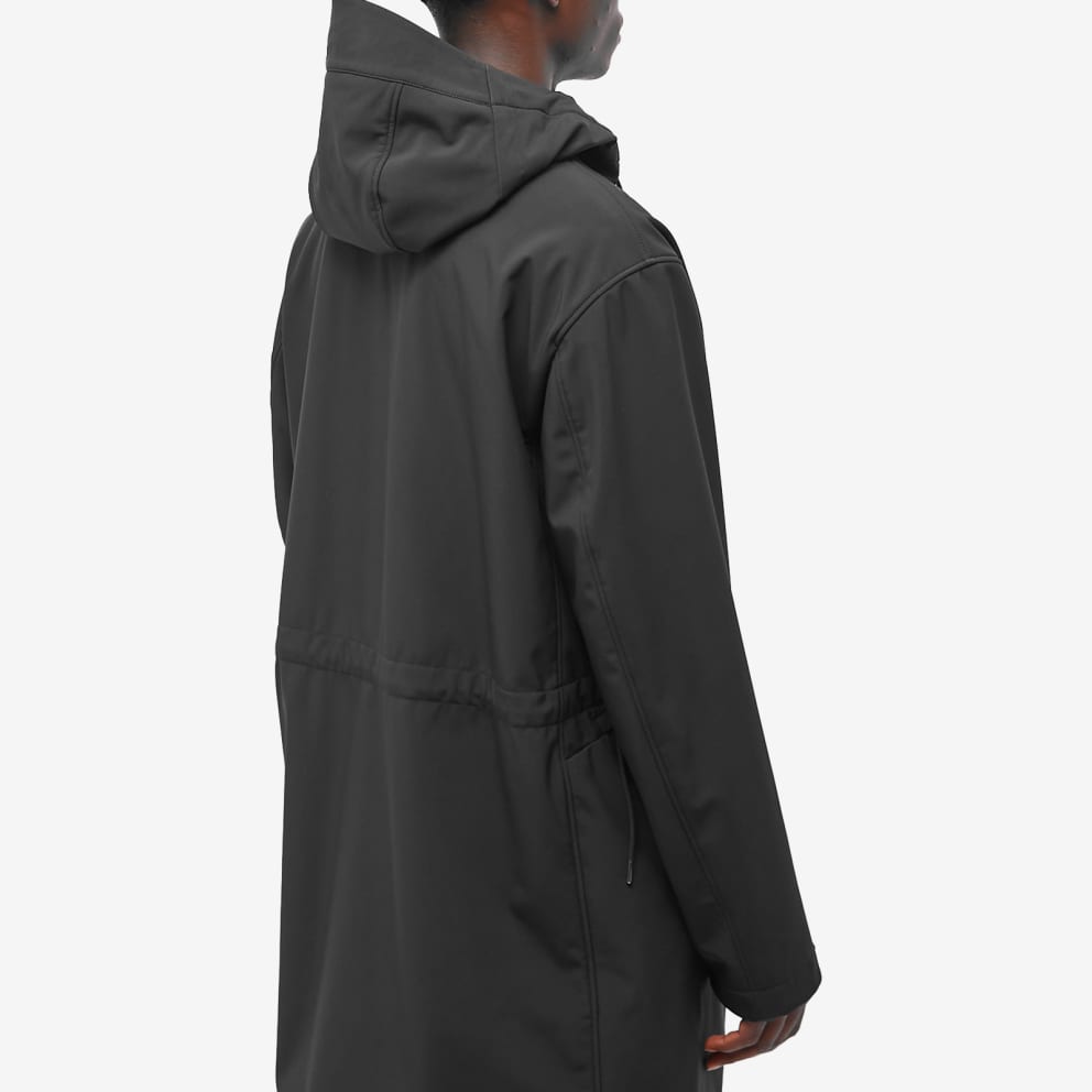 Cp Company Shell-R A/W Hooded Parka In Black