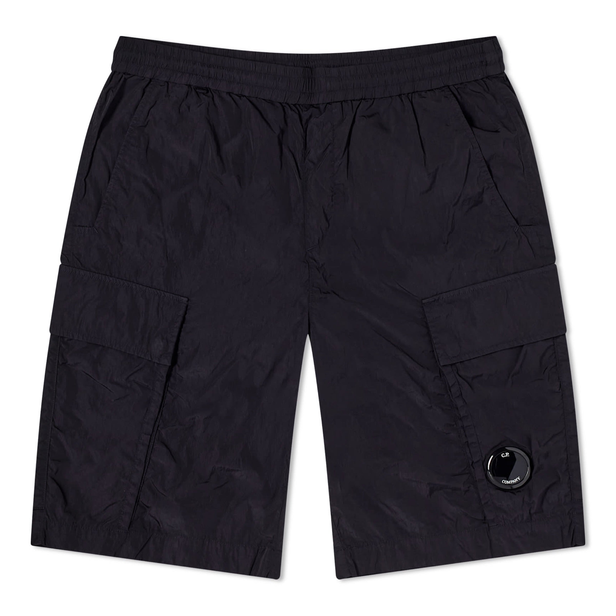 Cp Company 179A Chrome-R Cargo Shorts In Navy