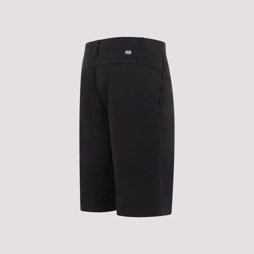 Cp Company 50-Fili Lens Cargo Shorts in Black