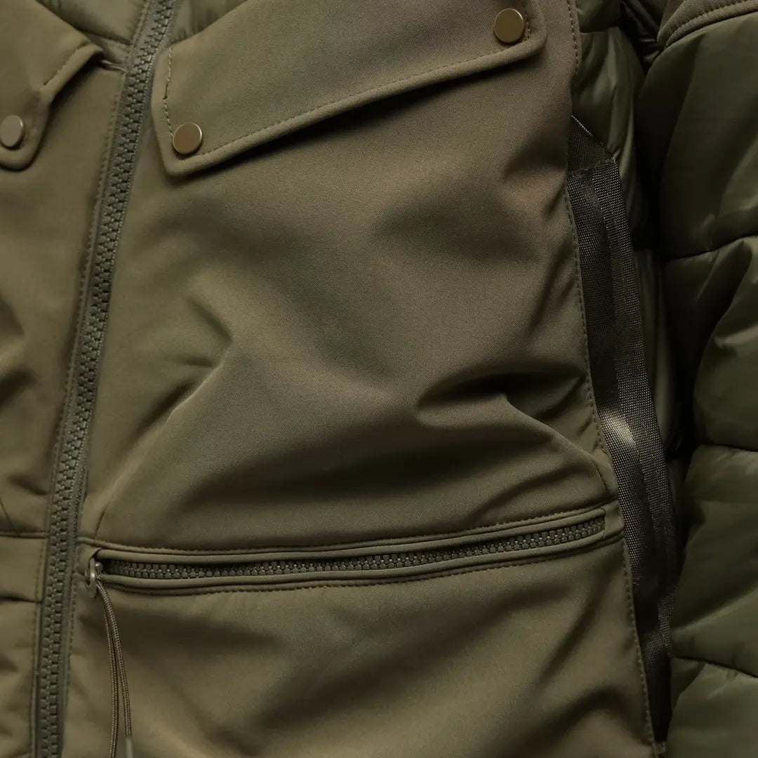 Cp Company Shell-R A/W Goggle Jacket In Ivy Green