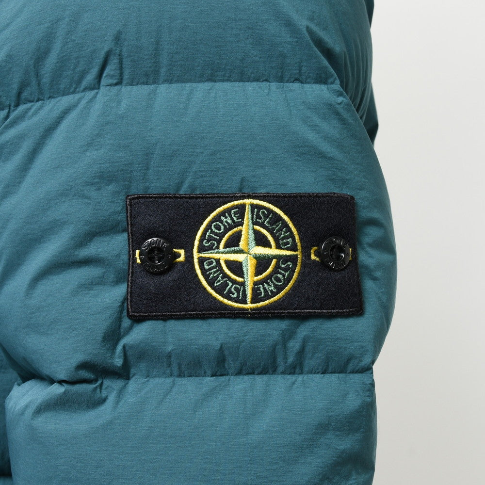 Stone Island Seamless Tunnel Nylon Down-Tc Coat Green