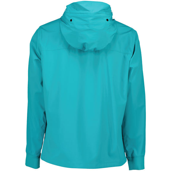 Cp Company S/S Goggle Soft Shell Jacket In Tile Blue