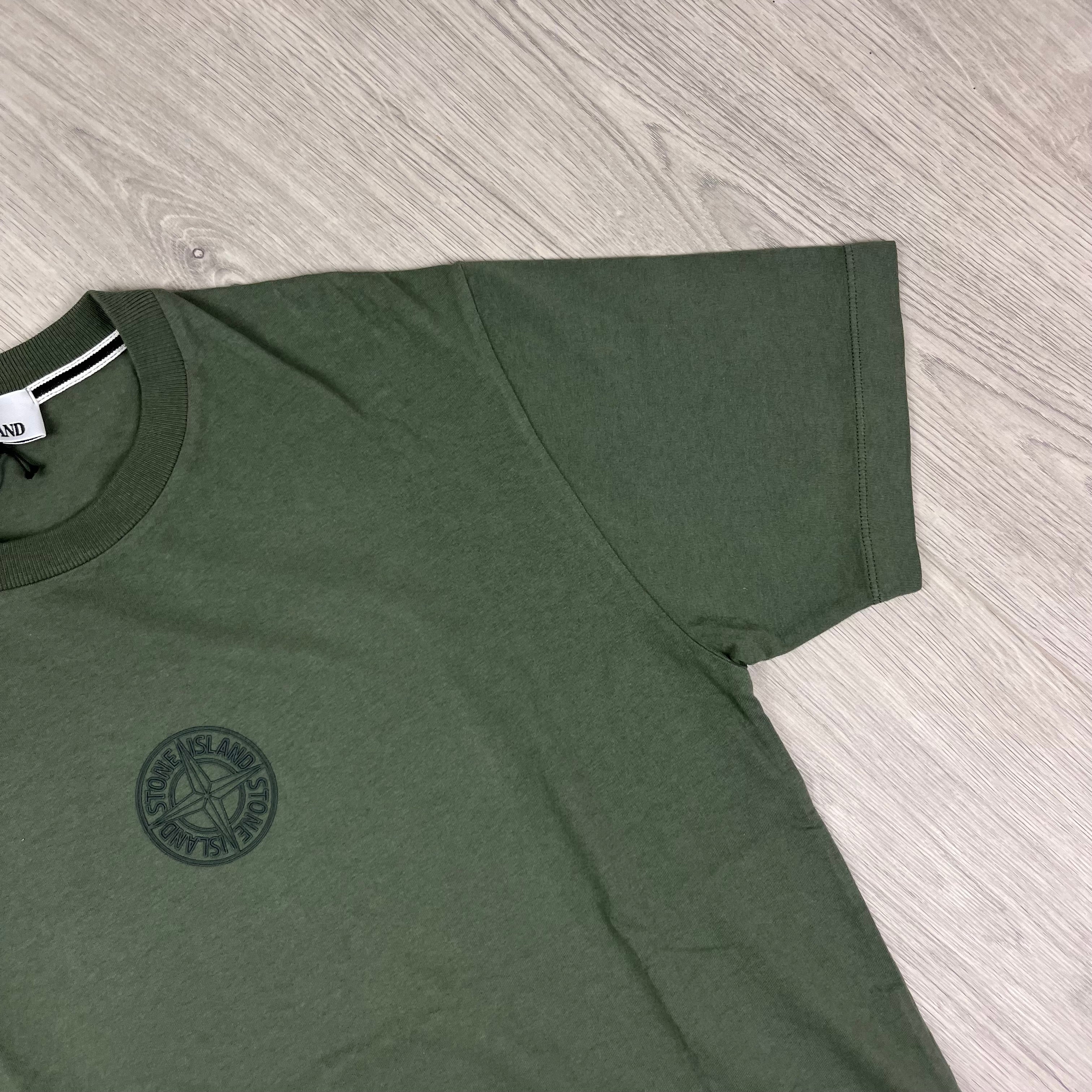 Stone Island Printed T-Shirt - Musk