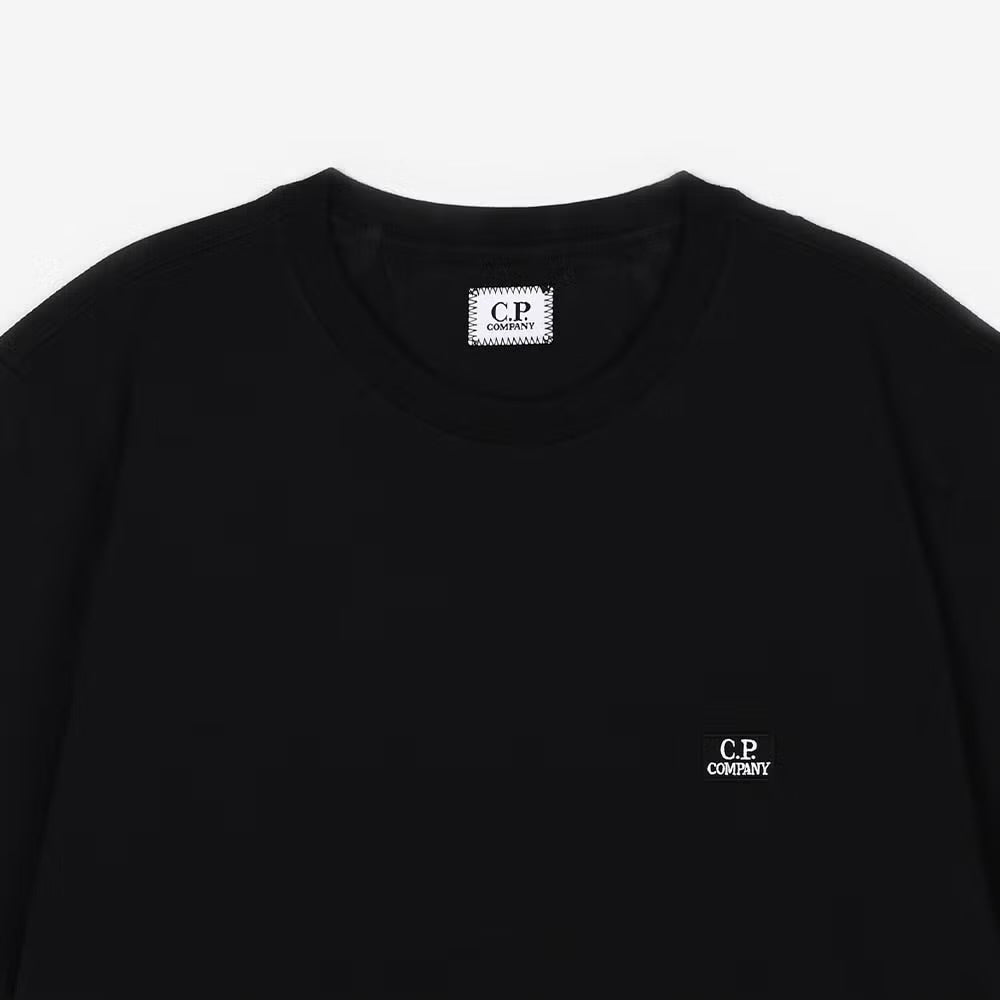 Cp Company Classic Patch Logo T-Shirt in Black