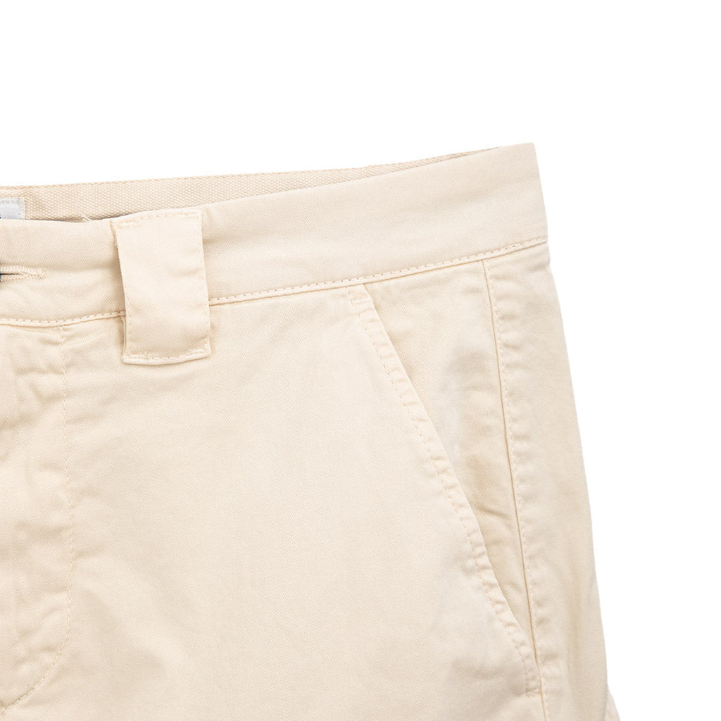 Cp Company Utility Stretch Sateen Lens Shorts in Beige