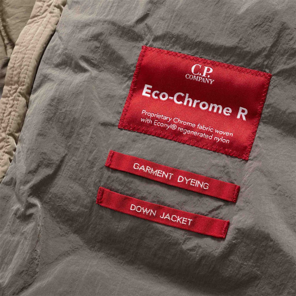 Cp Company Chrome R Padded Down Jacket in Silver Sage