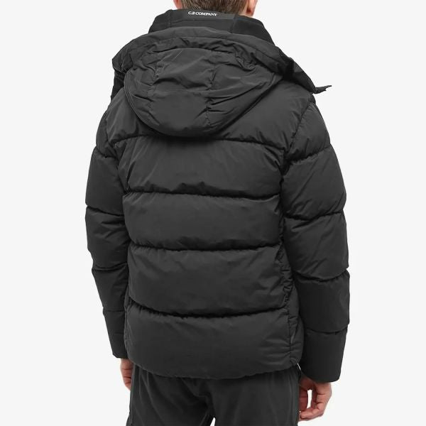 Cp Company Nycra-R Goggle Down Jacket in Black