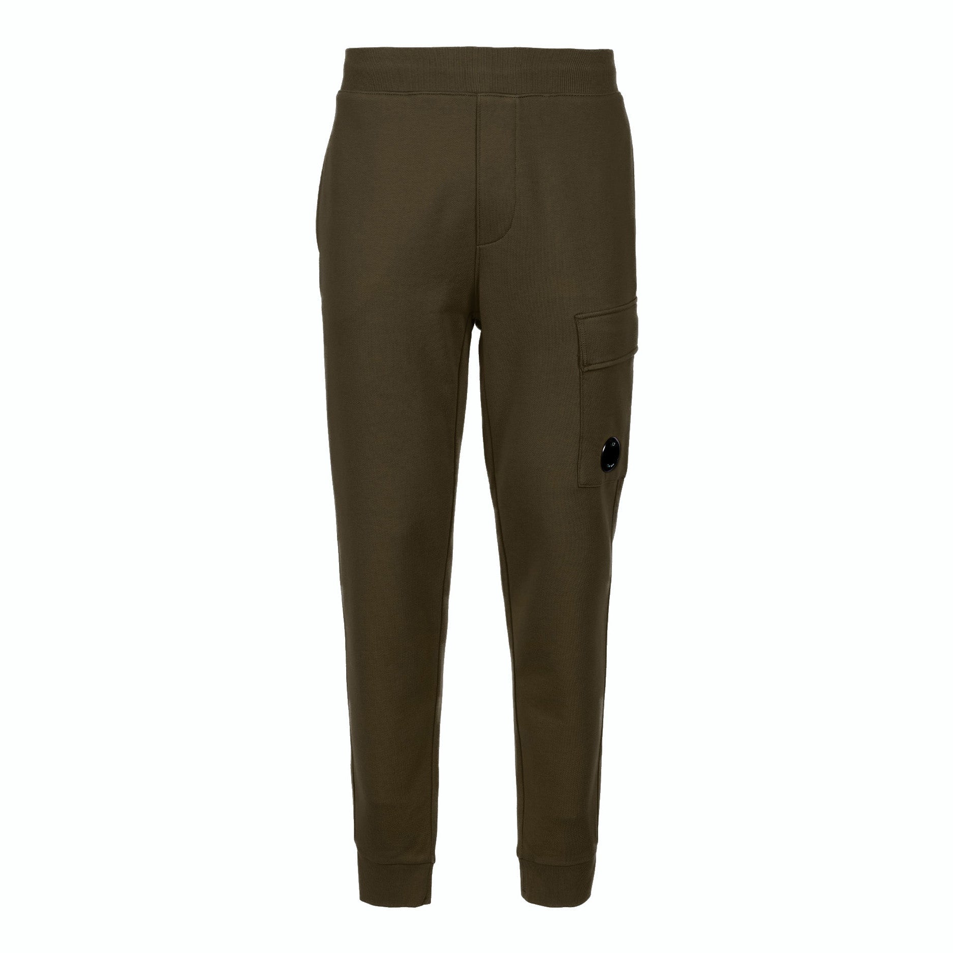 Cp Company Diagonal Raised Lens Joggers in Ivy Green
