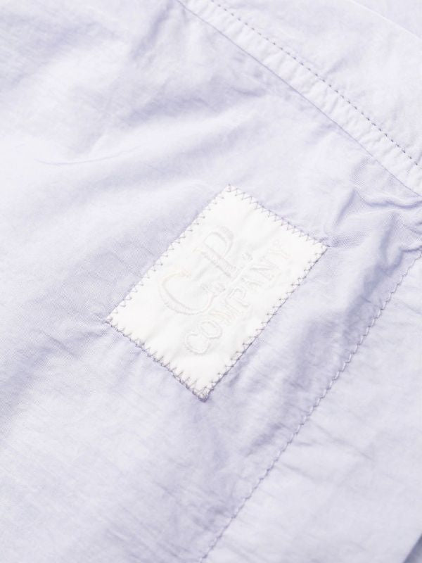 Cp Company Eco-Chrome R Stitch Logo Swim Shorts in Cosmic Sky