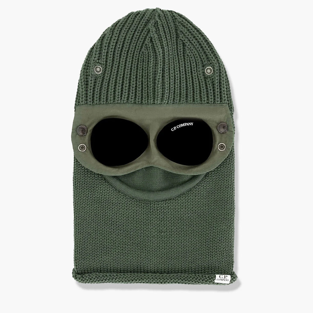 Cp Company Goggle Balaclava in Khaki