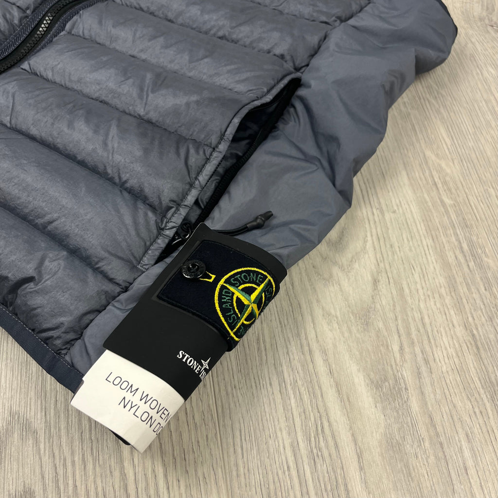 Stone Island Padded Gilet - Avio Blue