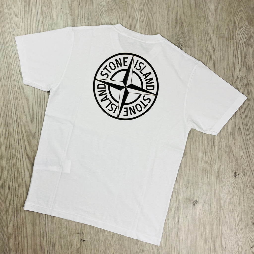 Stone Island Printed T-Shirt - White