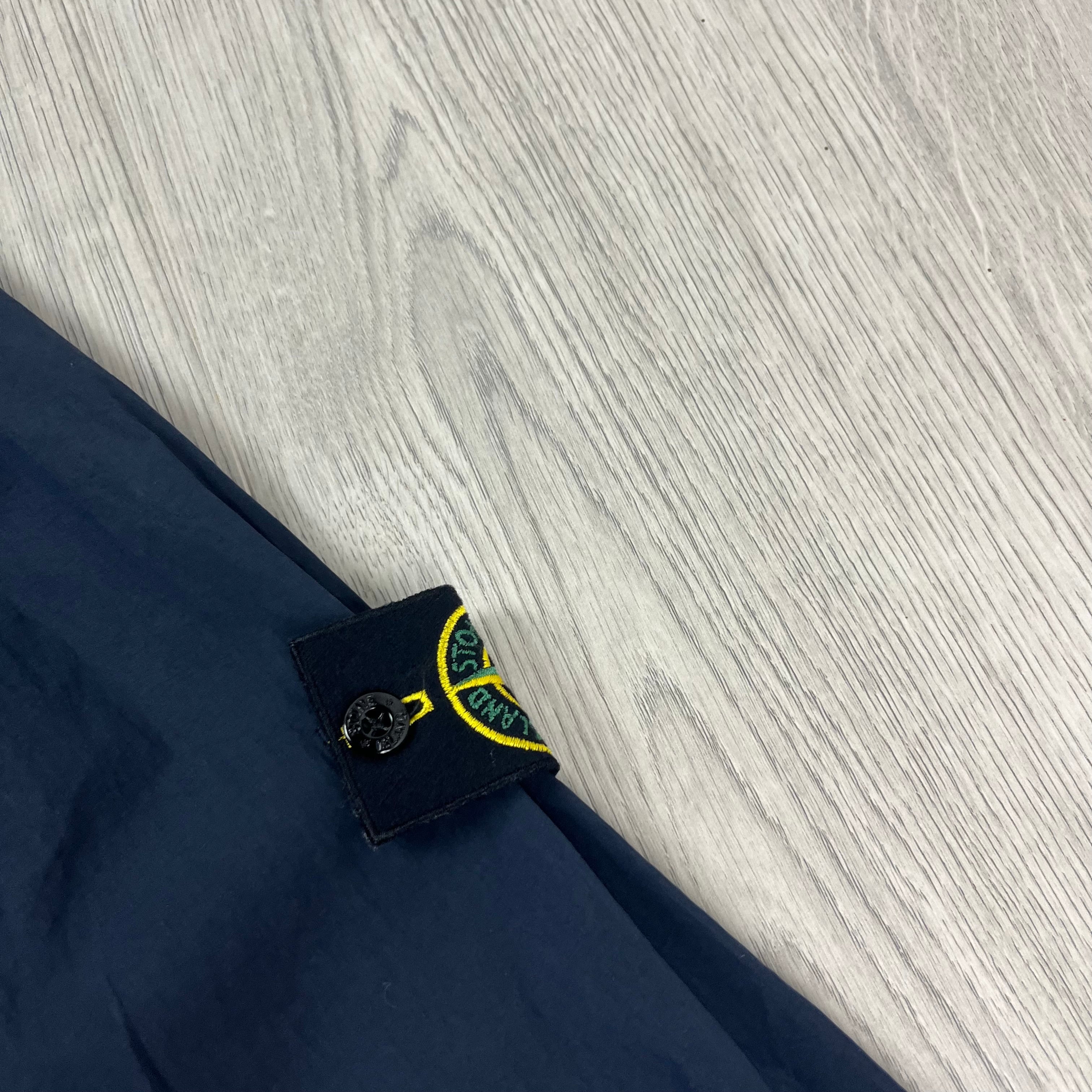 Stone Island Supima Jacket Overshirt - Navy