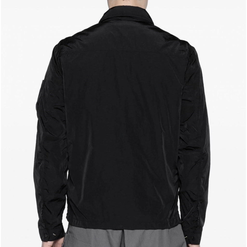 Cp Company Chrome-R Lens Overshirt in Black