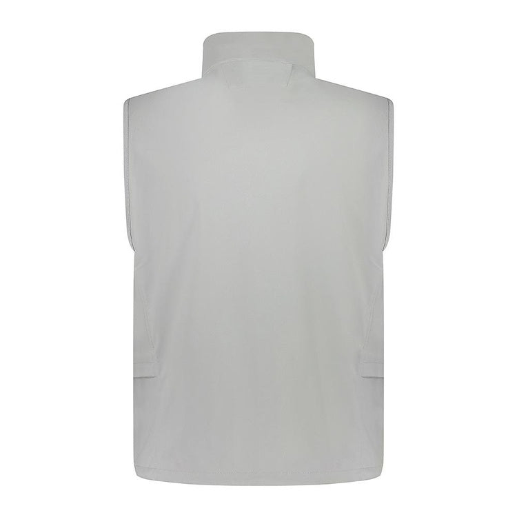 Cp Company Shell Utility Lens Gilet in Drizzle Grey