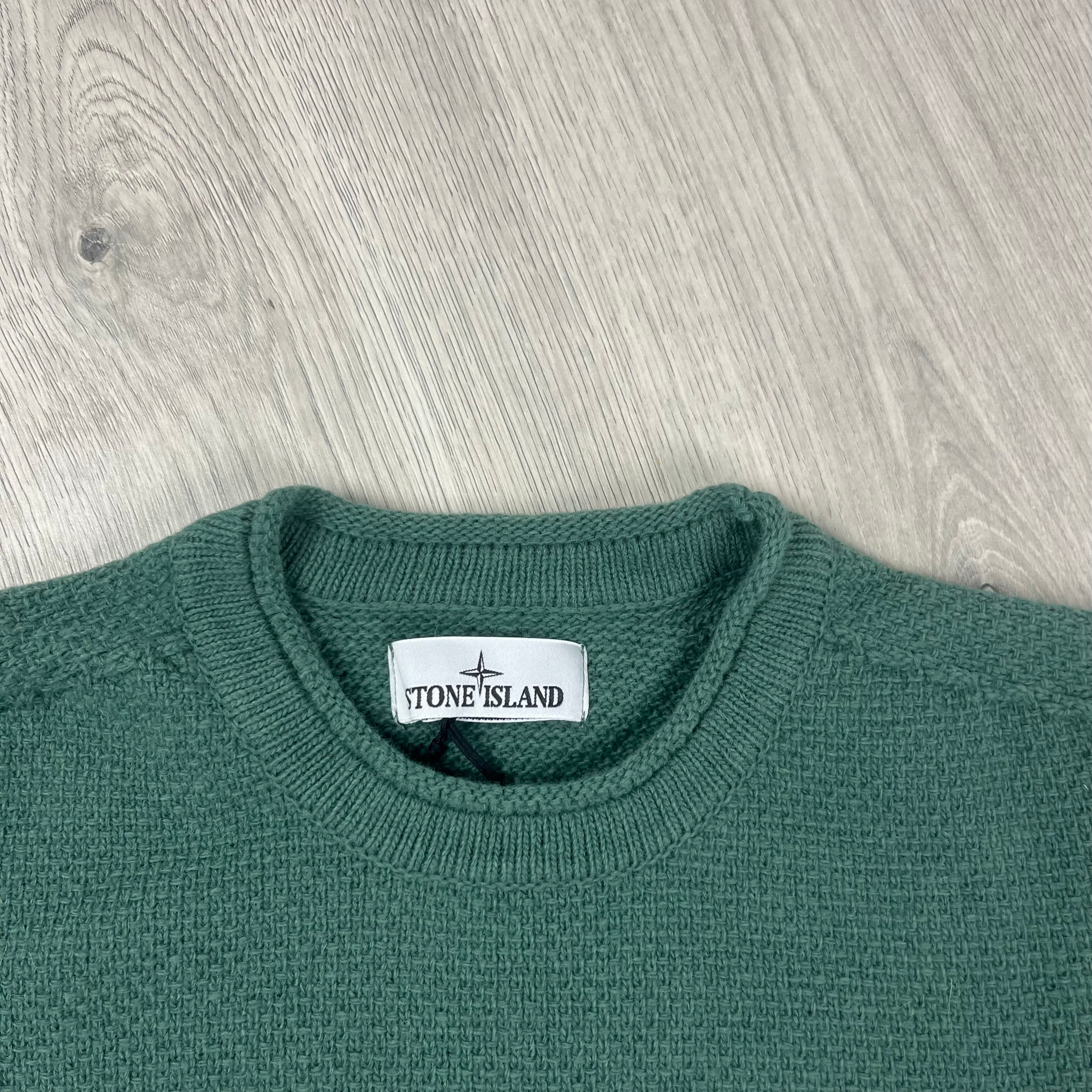 Stone Island Knit Sweatshirt - Sage