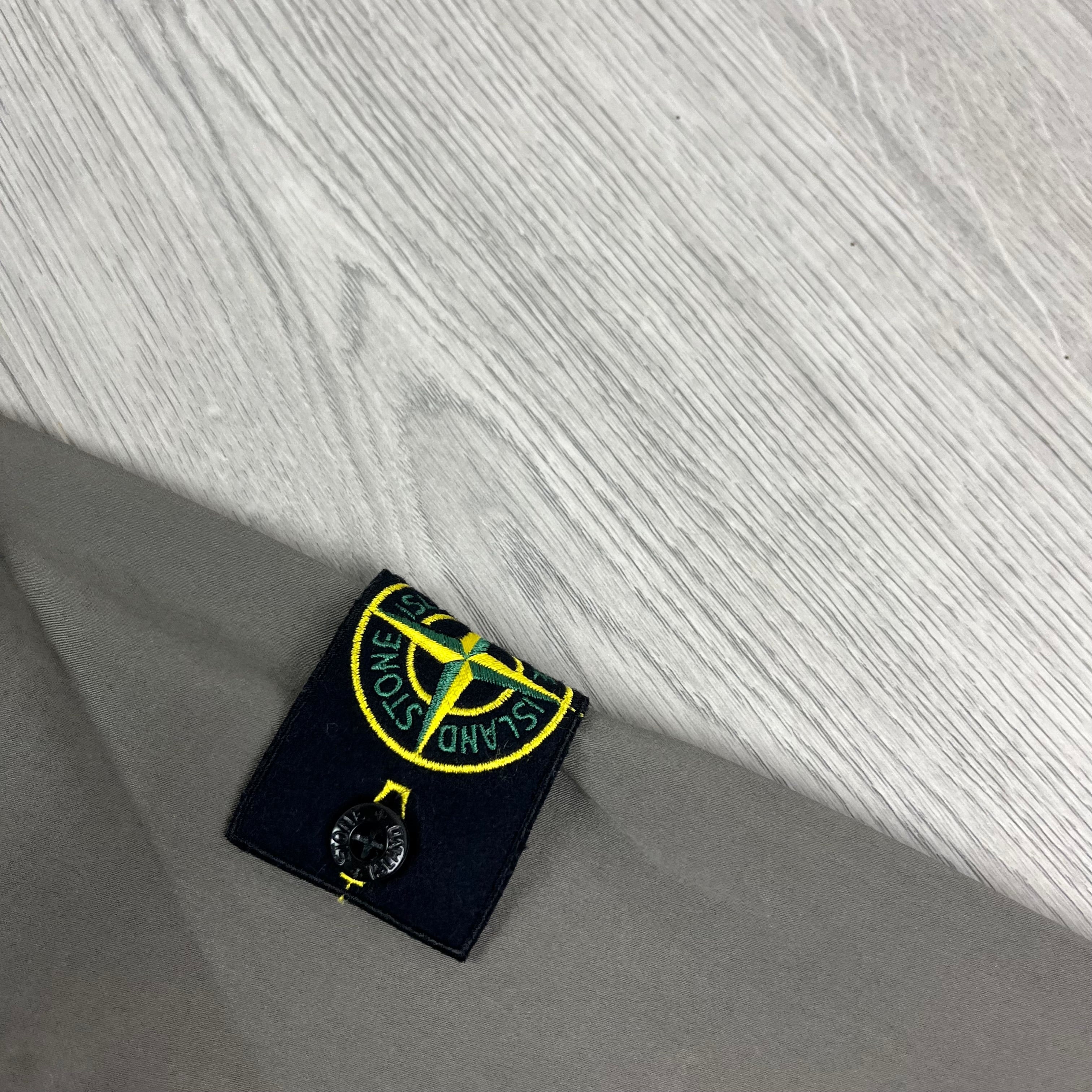 Stone Island Zip Overshirt - Walnut