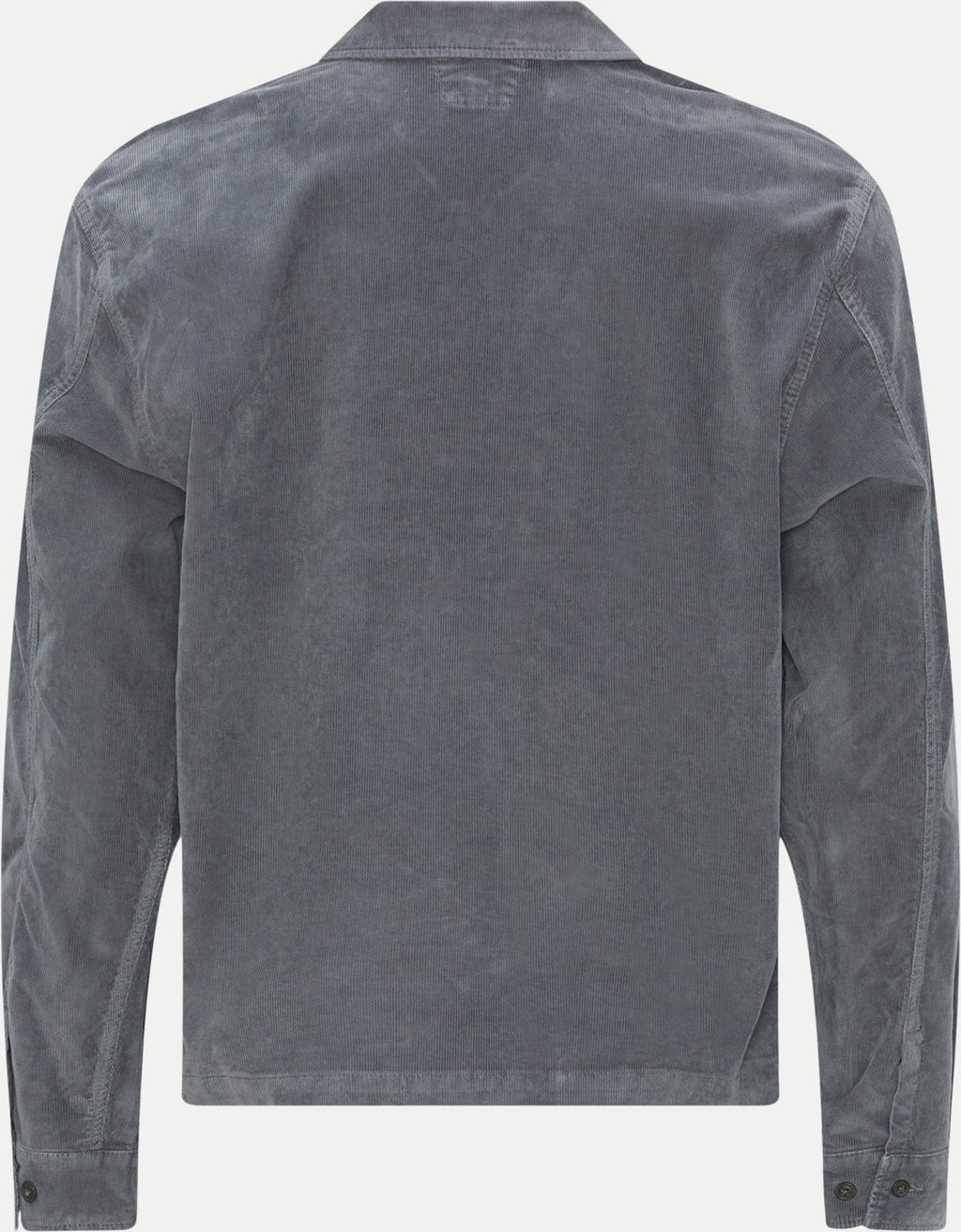 Cp Company Velluto Heavy Lens Shirt in Excalibur Grey