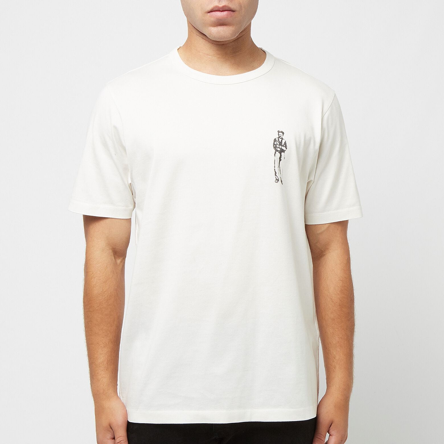Cp Company Mercerized Cotton Sailor Logo T-Shirt in White