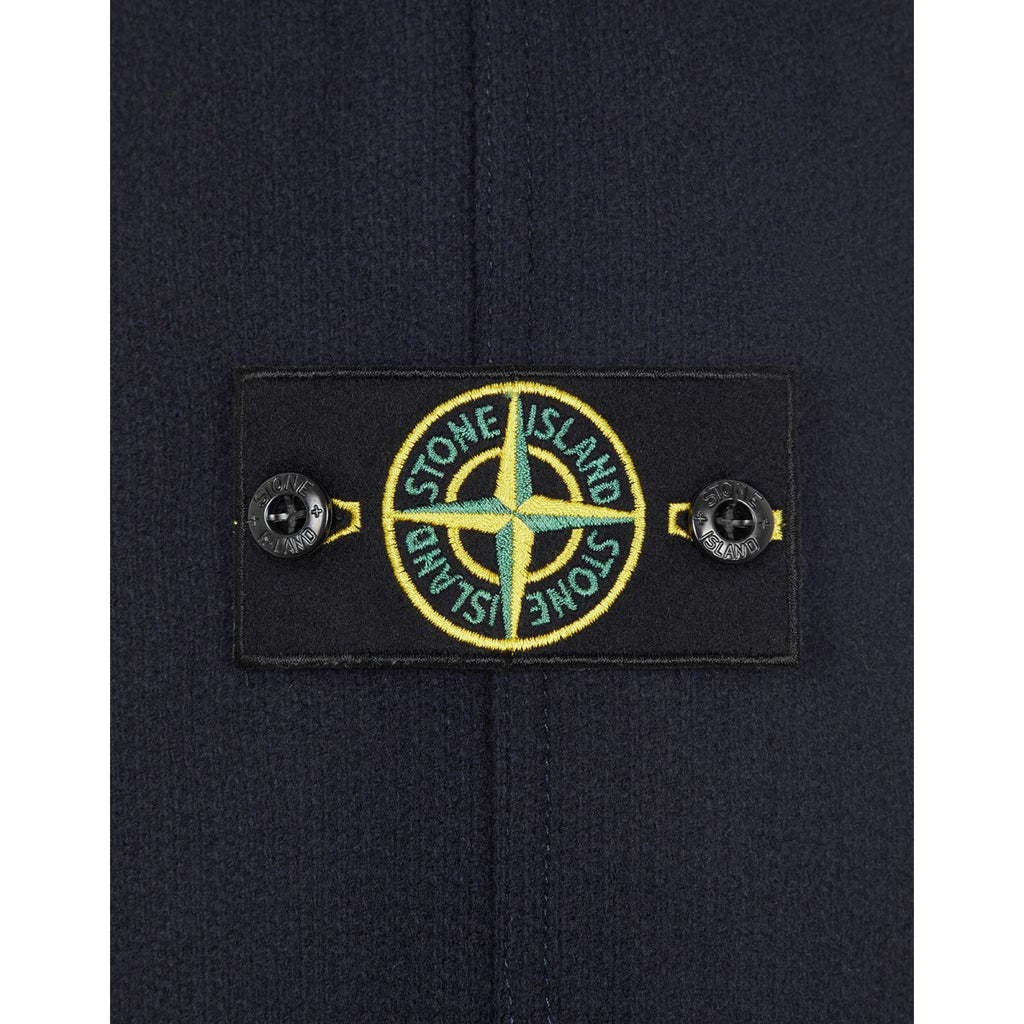Stone Island Panno Speciale Coat in Navy