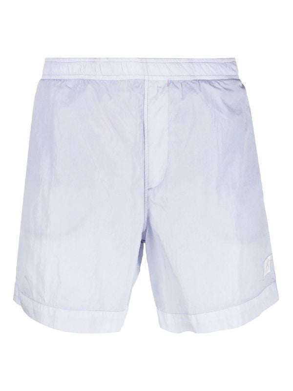 Cp Company Eco-Chrome R Stitch Logo Swim Shorts in Cosmic Sky