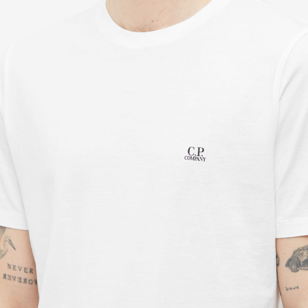 Cp Company Small Logo T-Shirt In White
