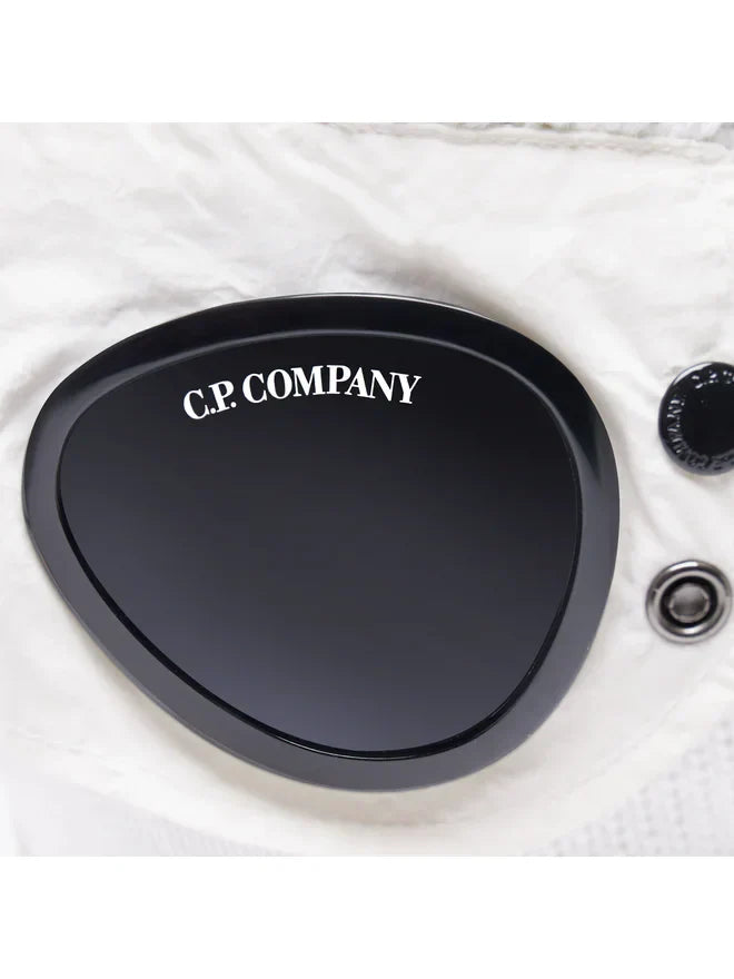 Cp Company Goggle Balaclava in White