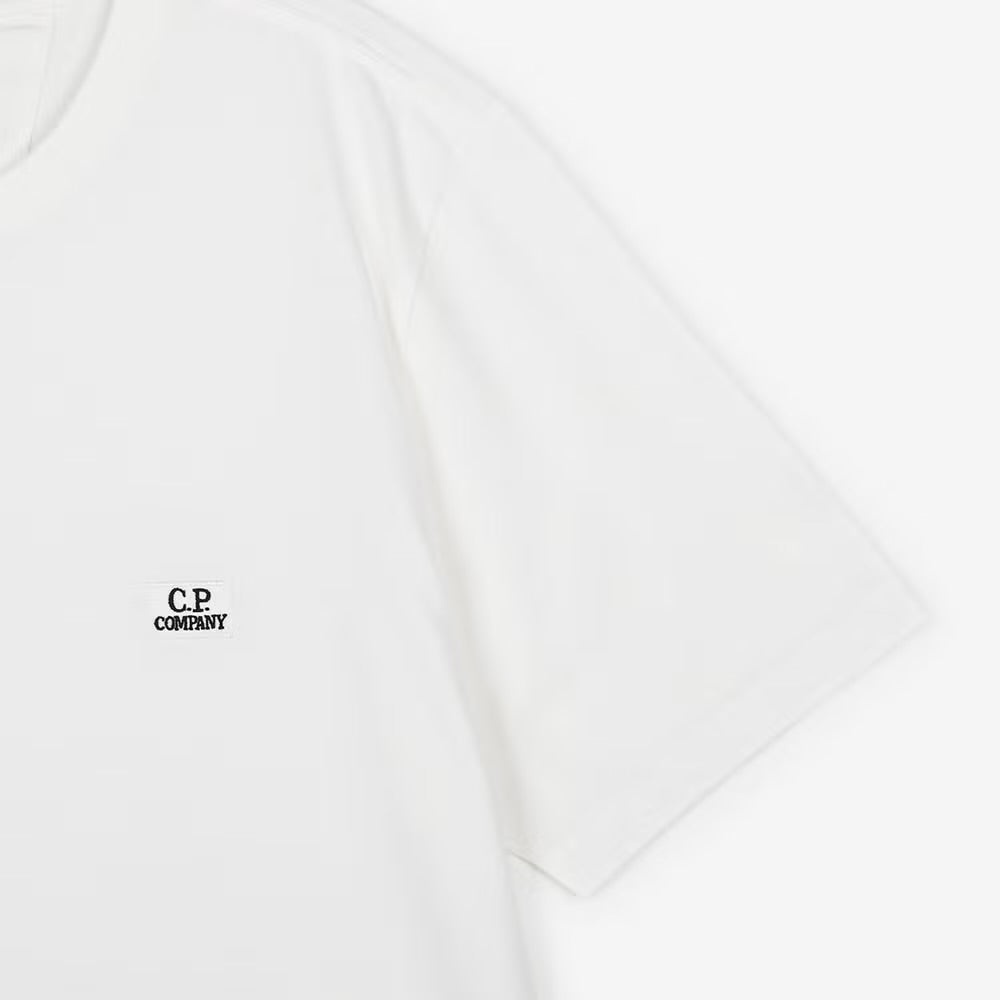 Cp Company Classic Patch Logo T-Shirt in White
