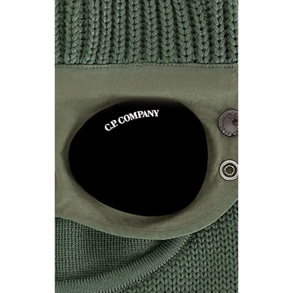 Cp Company Goggle Balaclava in Khaki
