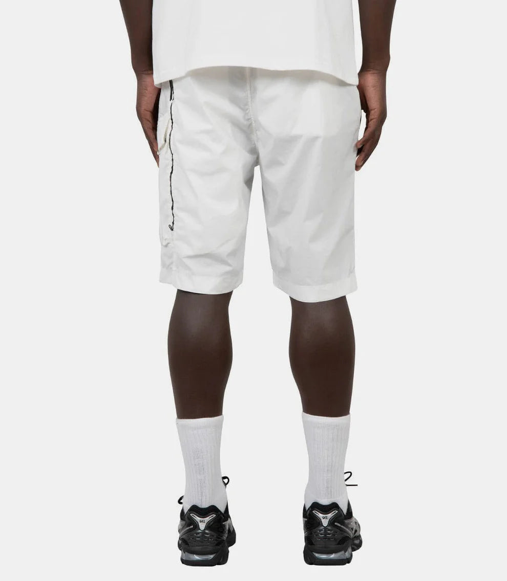 Cp Company 50-Fili Lens Cargo Shorts White