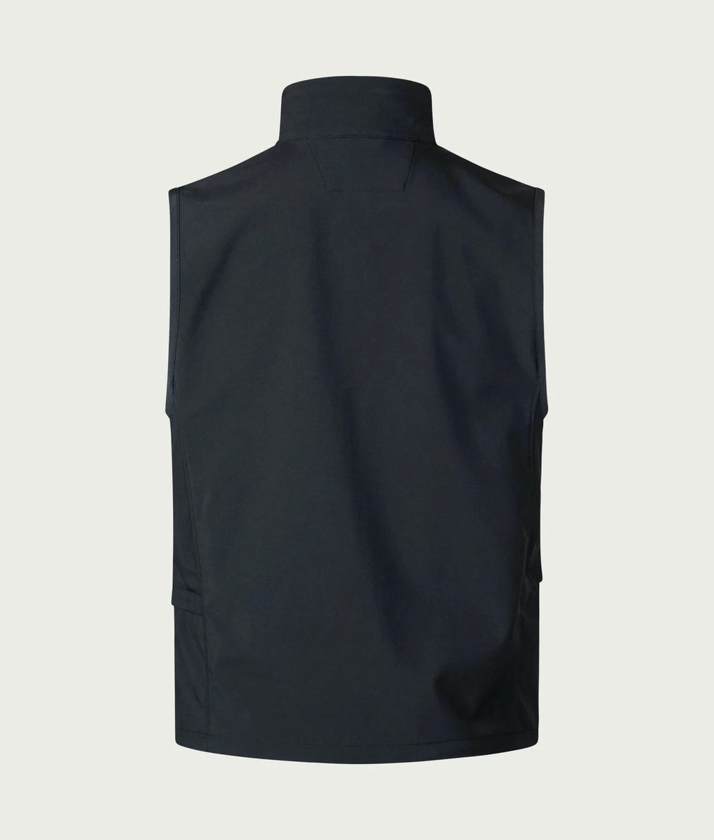 Cp Company Shell Utility Lens Gilet Black