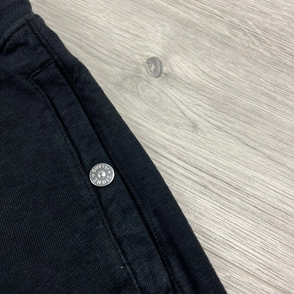 Stone Island Dyed Jersey Shorts - Black