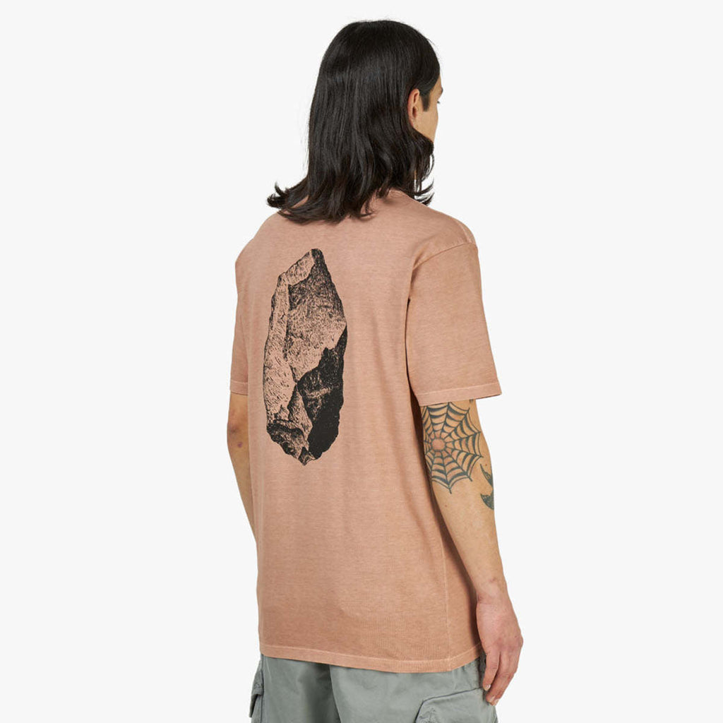 CP Company Jersey 24/1 Rock Graphic T-Shirt in Rose