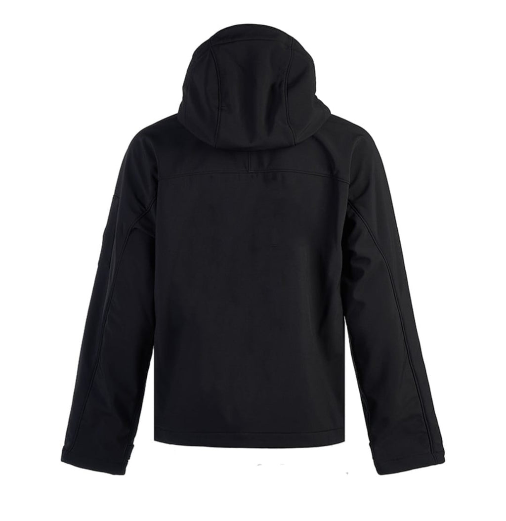 Cp Company A/W Shell-R Lens Chest Pocket Jacket In Black