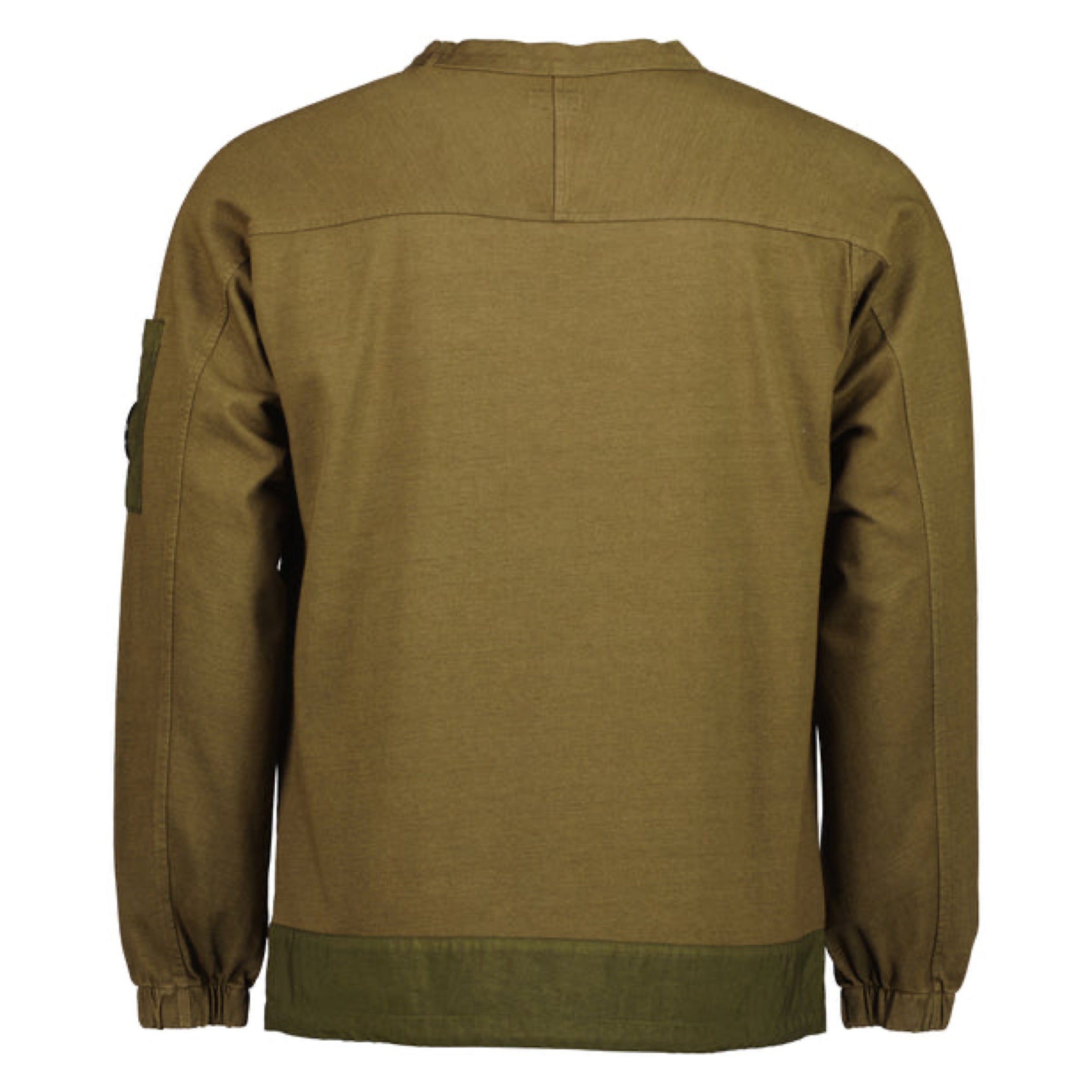 Cp Company Mixed Heavy Jersey Lens Sweatshirt in Ivy Green