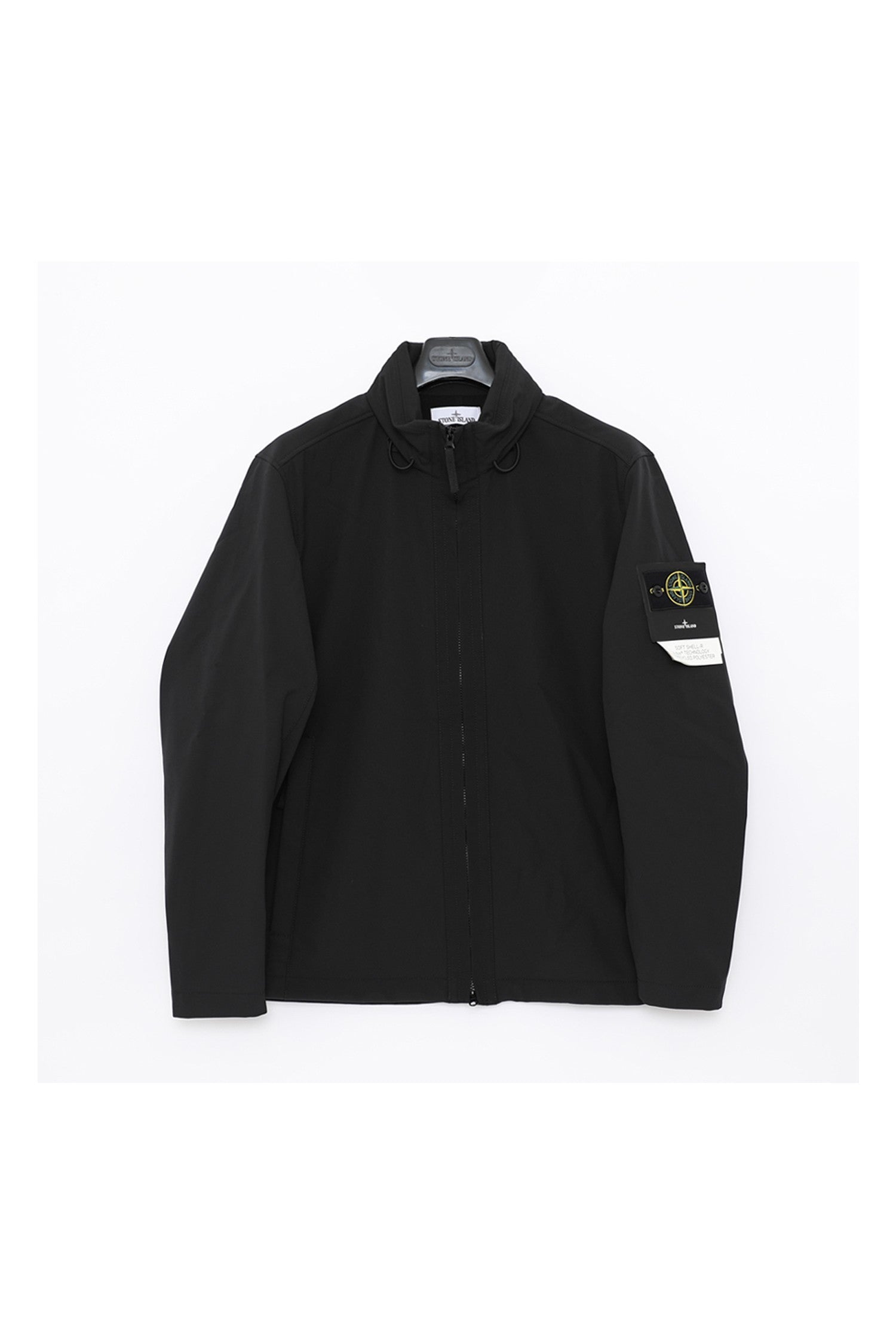 Stone Island A/W Soft Shell-R E.Dye Jacket Black