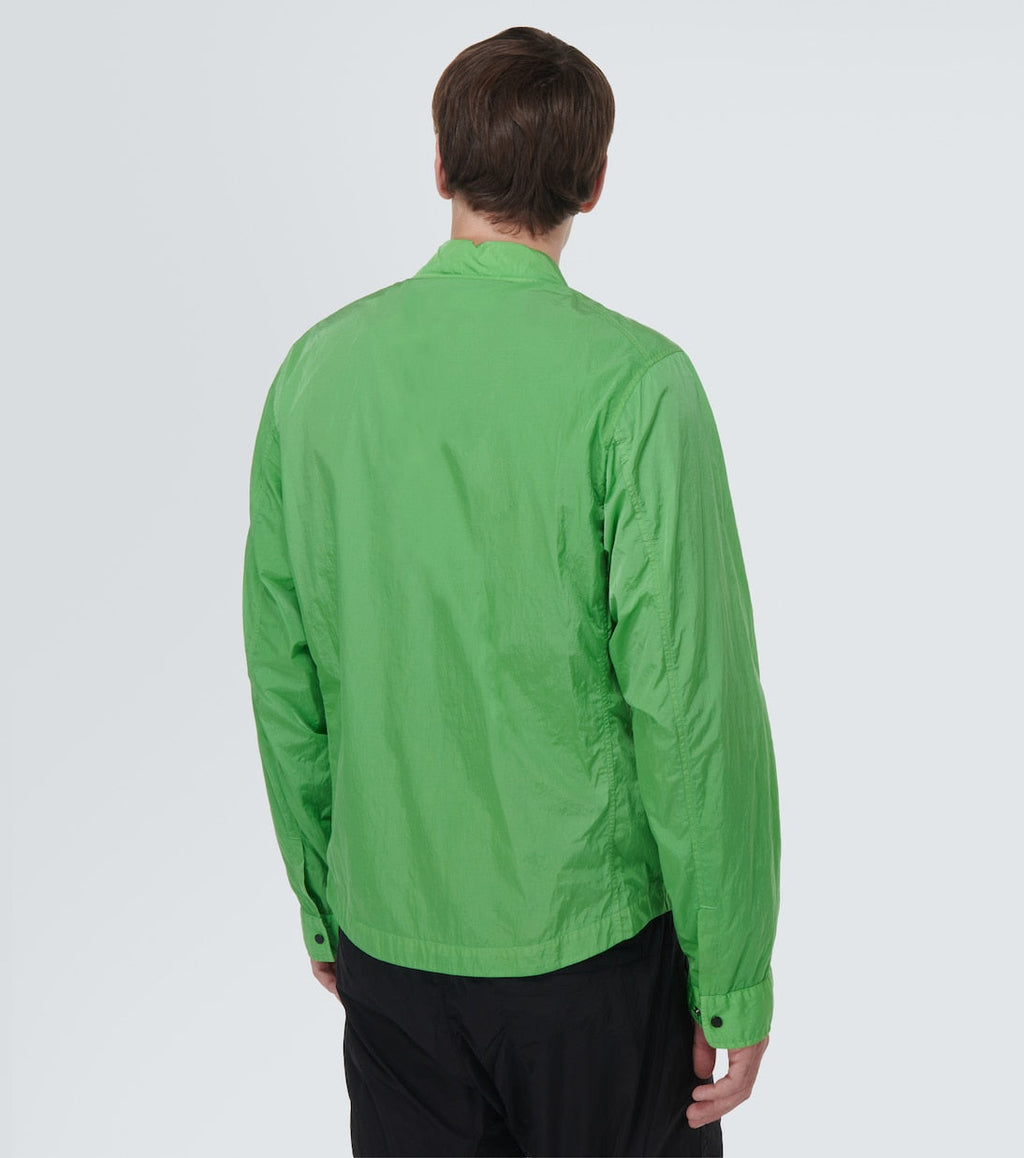 Cp Company Chrome-R Overshirt In Green