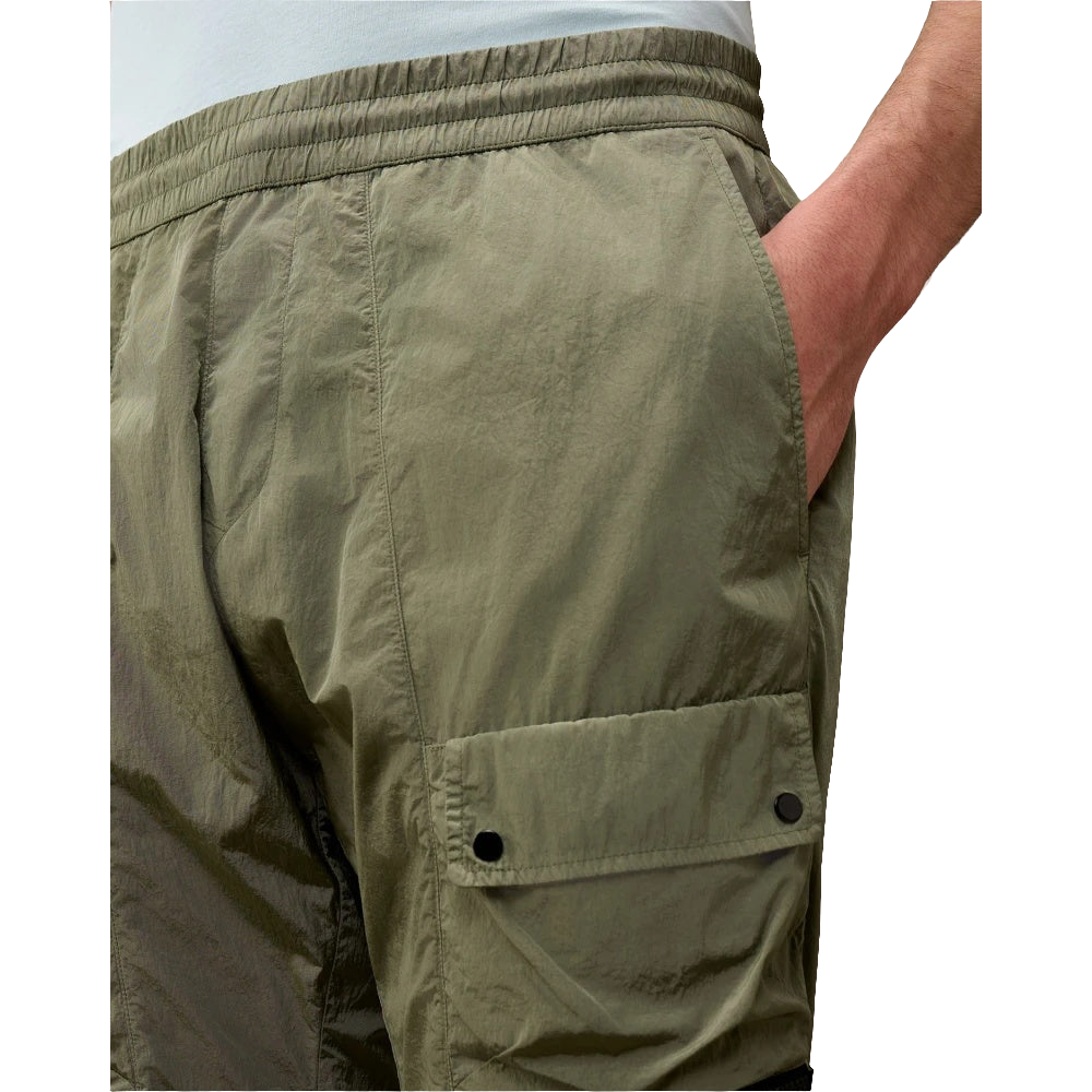 Cp Company 004A Chrome-R Utility Lens Cargo Pants in Agave Green