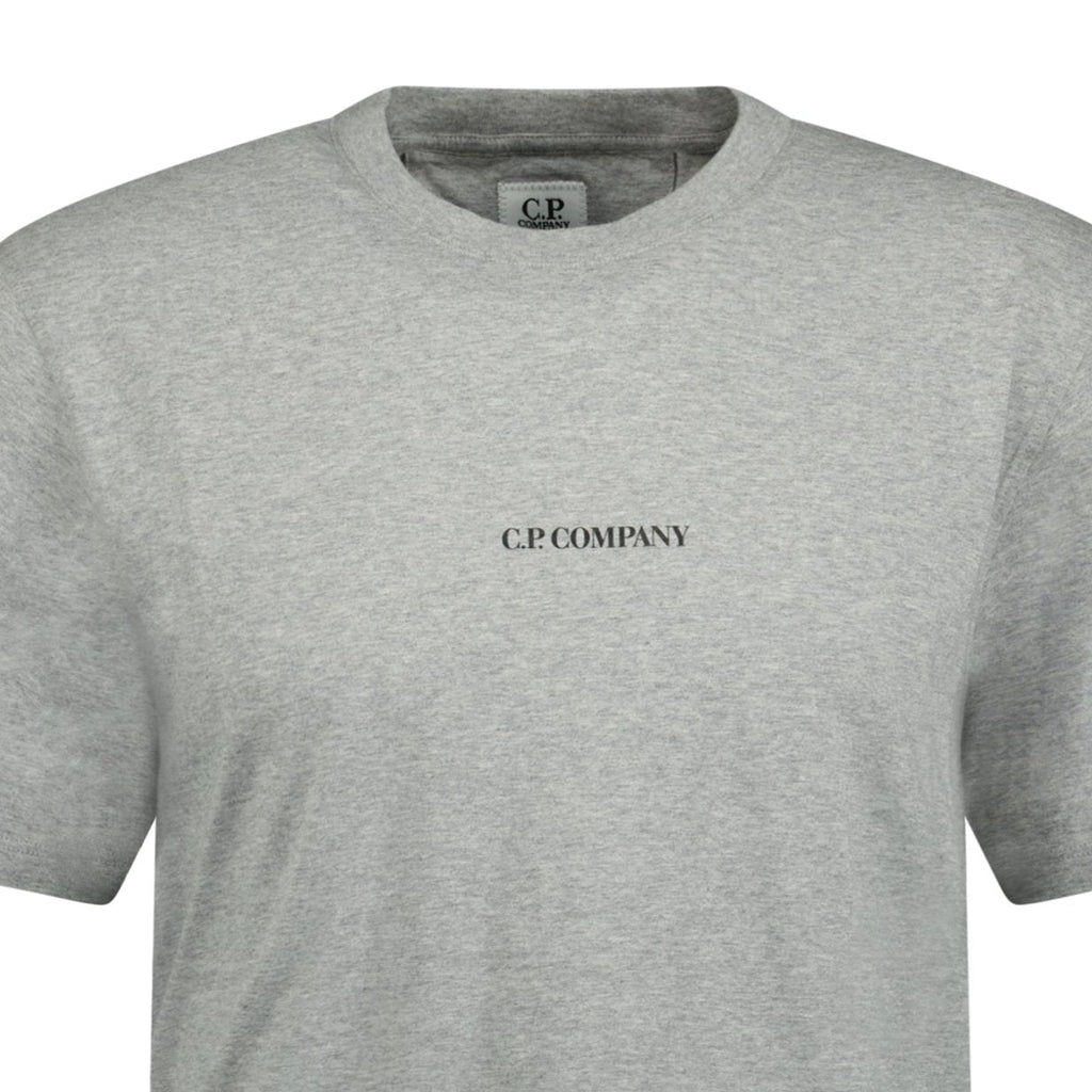 CP Company Chest Logo T-Shirt Grey