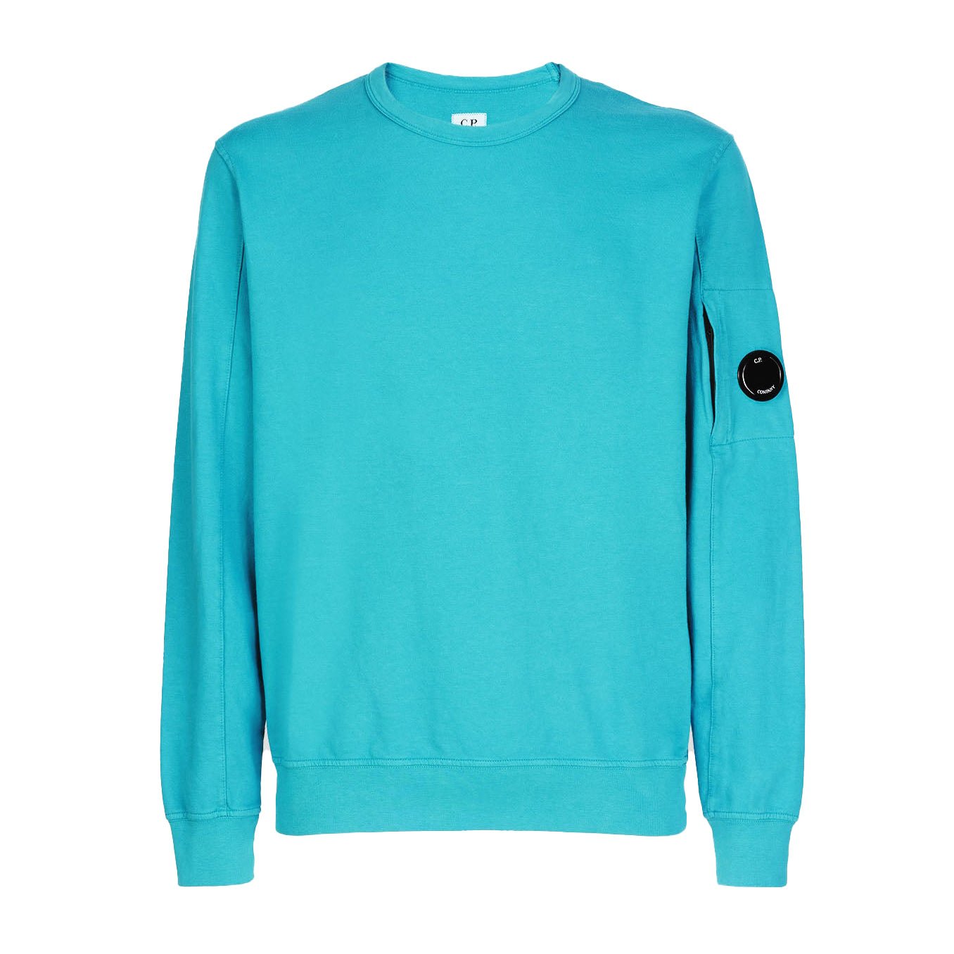 Cp Company Light Fleece Lens Sweatshirt Tile Blue