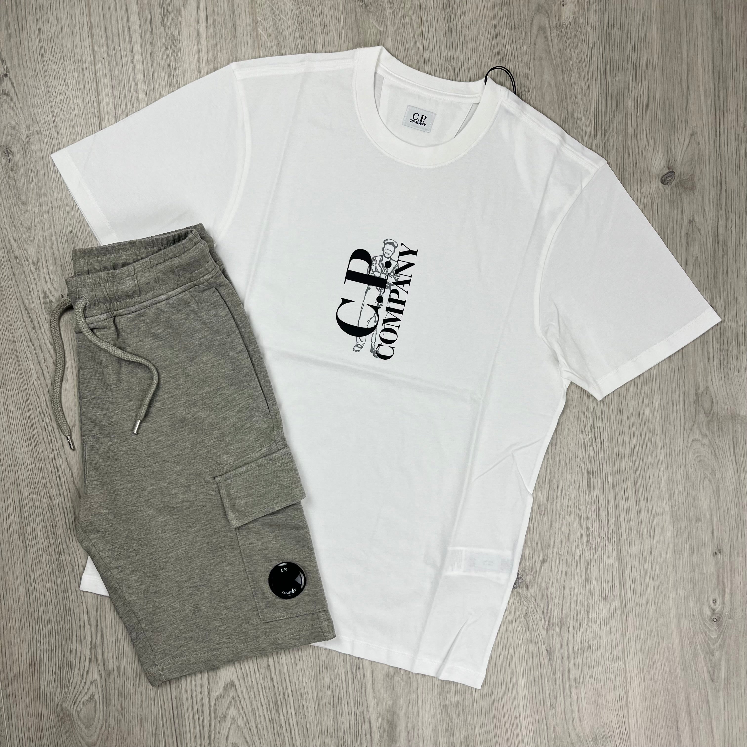 CP Company Set - White/Grey