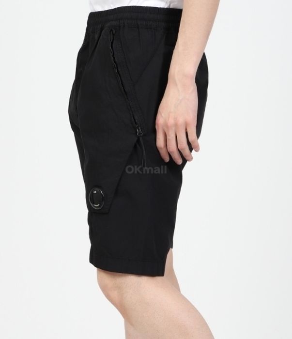 Cp Company Rip-Stop Lens Shorts in Black
