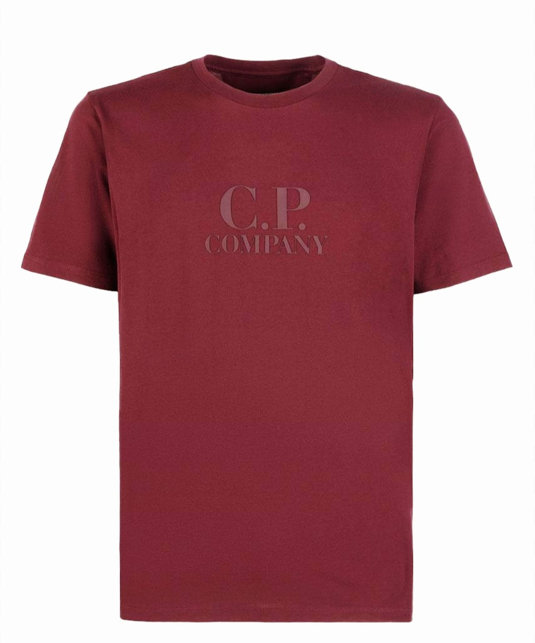 Cp Company Tonal Logo T-Shirt 119A In Red