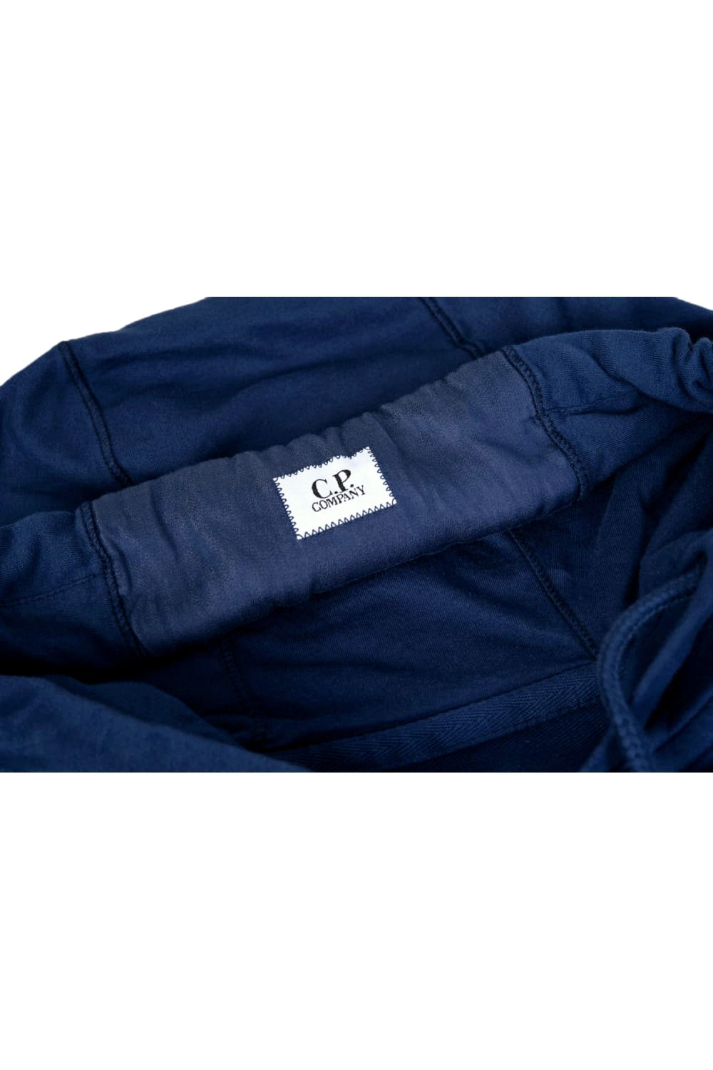 Cp Company Hooded Lens Full Zip In Medieval Blue