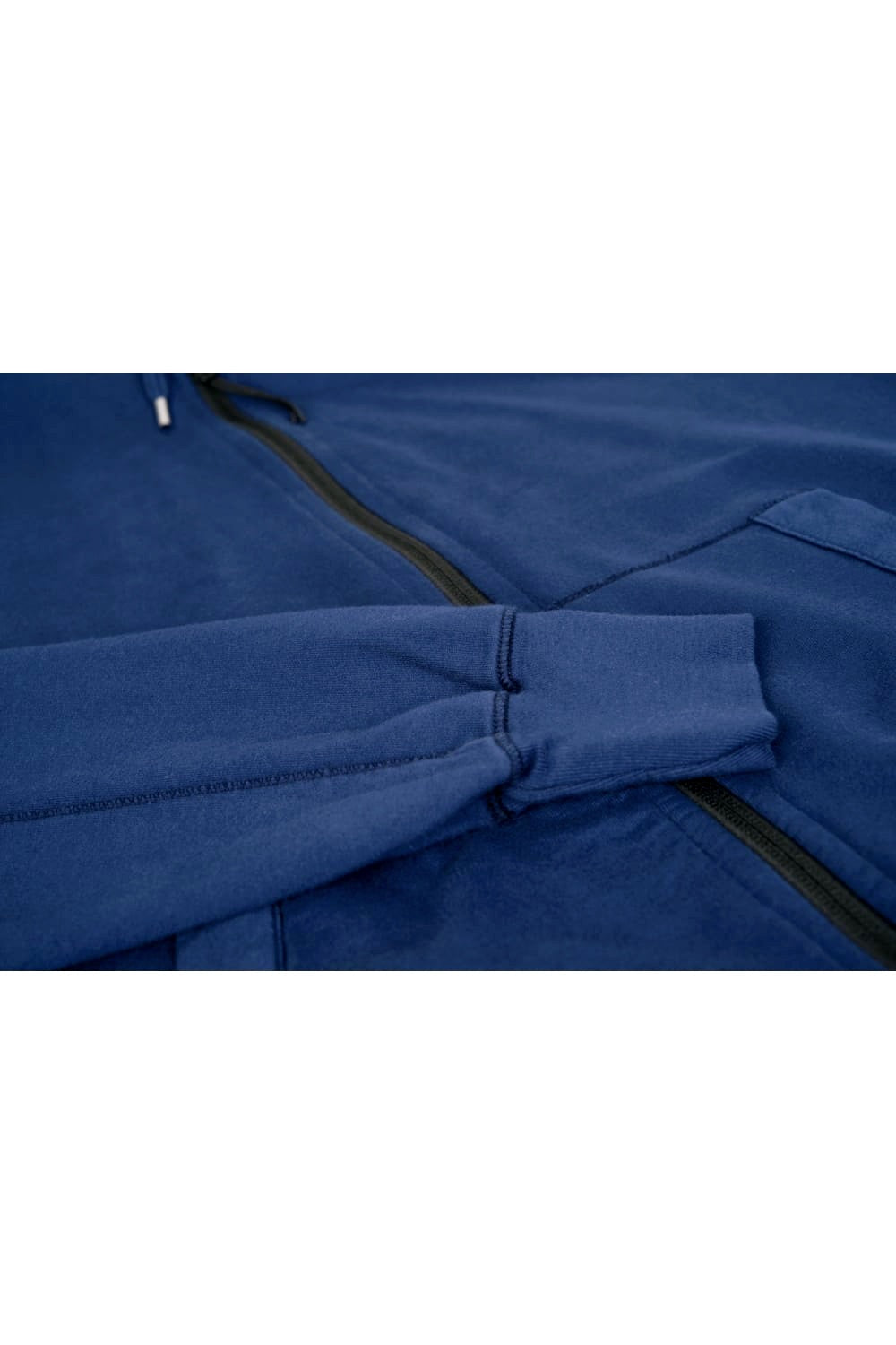 Cp Company Hooded Lens Full Zip In Medieval Blue