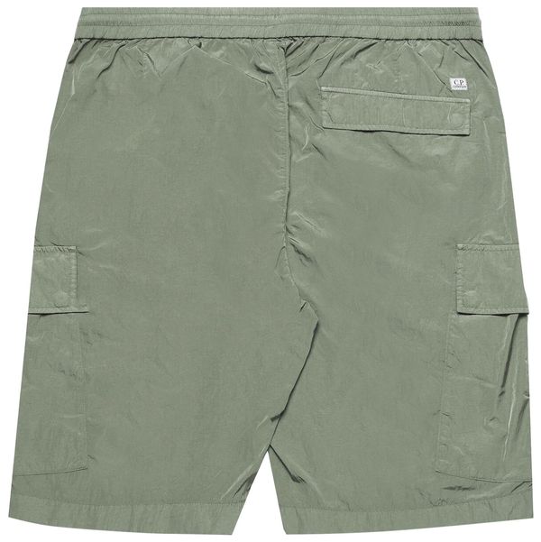 Cp Company 179A Chrome-R Cargo Shorts In Agave Green