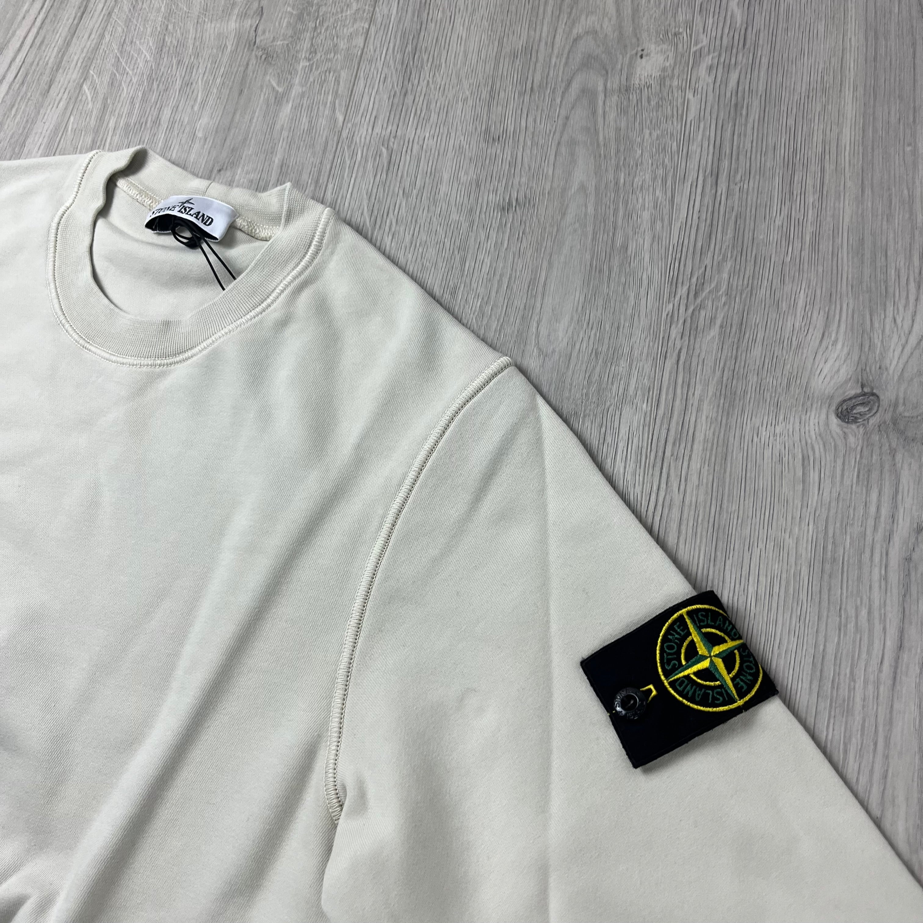Stone Island Dyed Sweatshirt - Sand