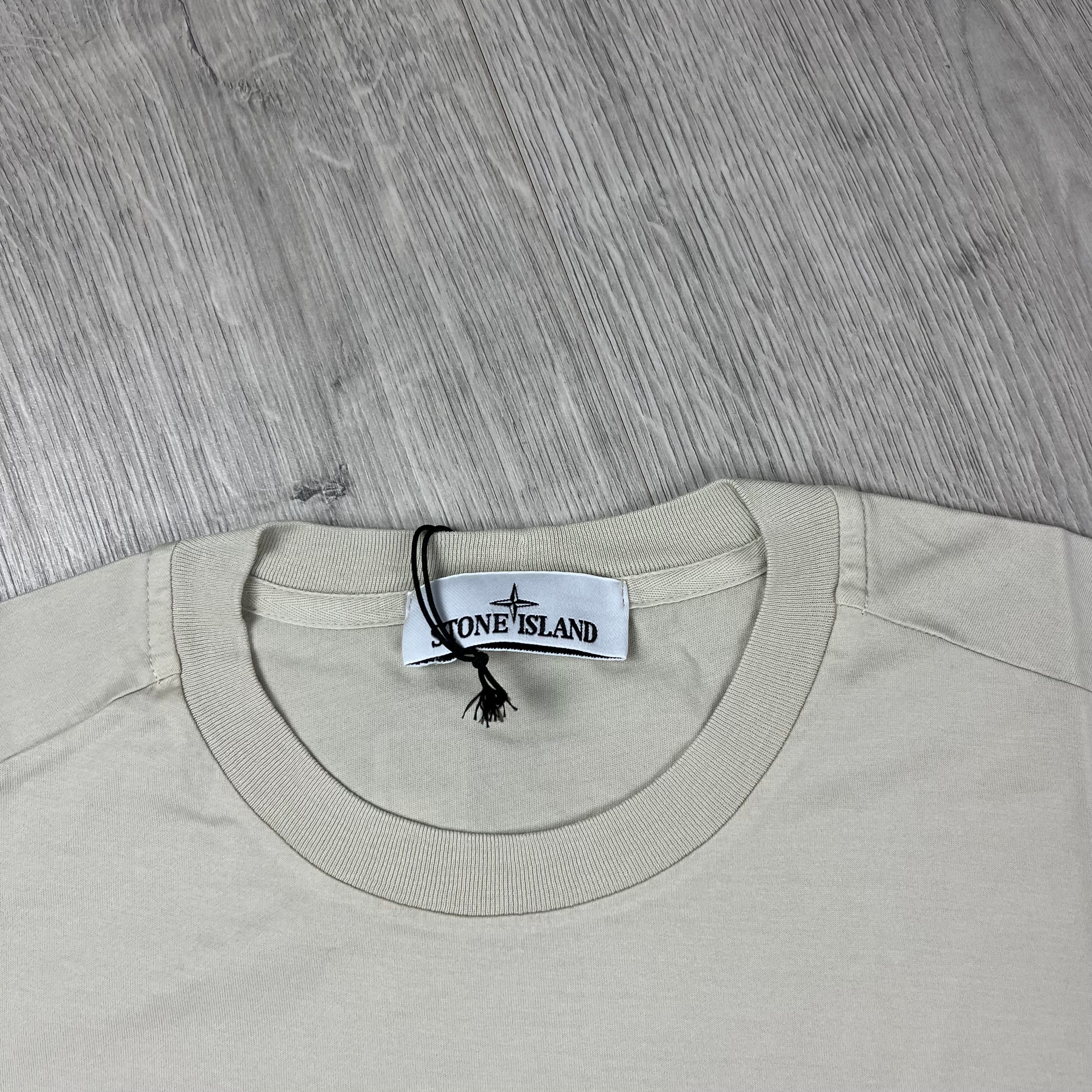 Stone Island Patch T-Shirt - Sand