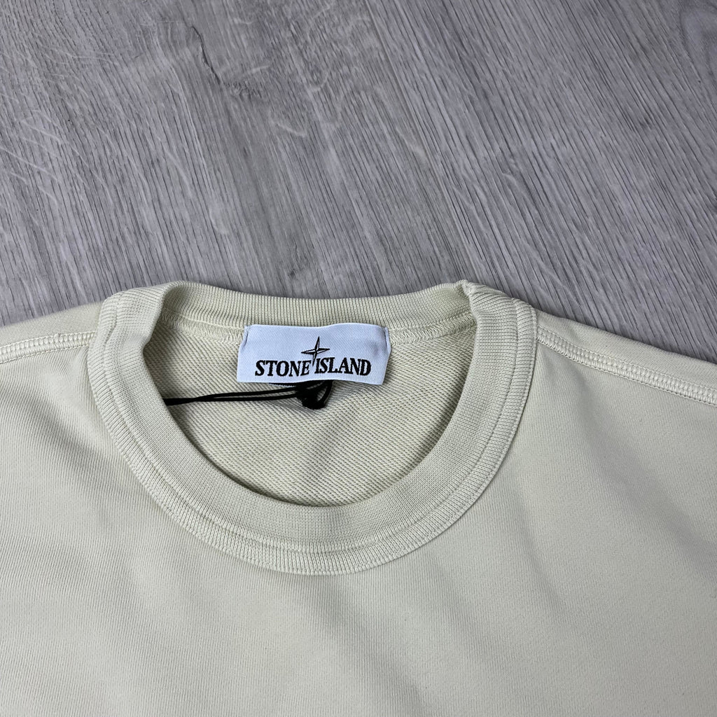 Stone Island Dyed Sweatshirt - Oat